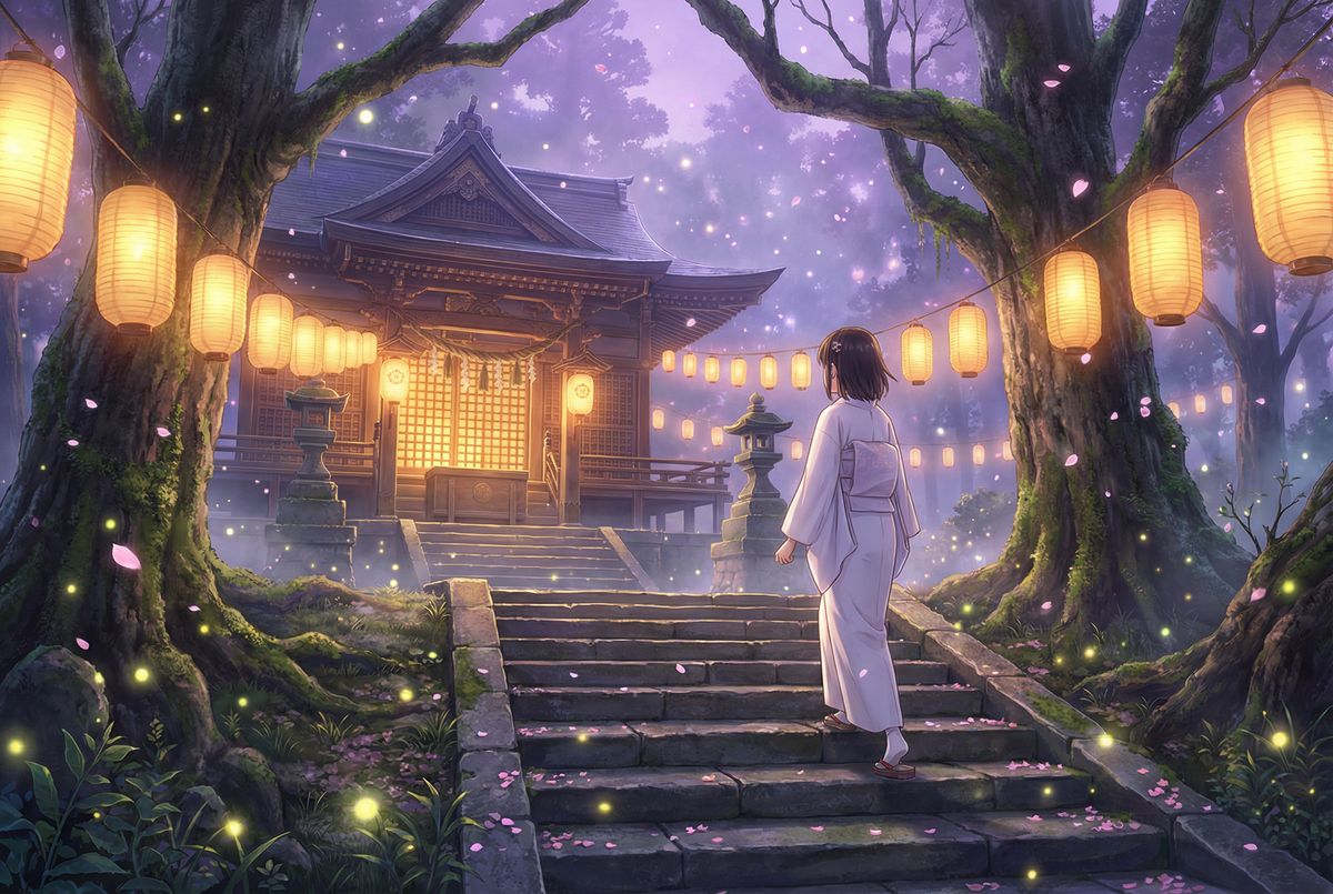 猎奇神社祈愿视频